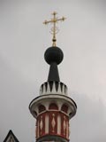 Монтаж креста на храме в г. Ивантеевка Московской обл.
